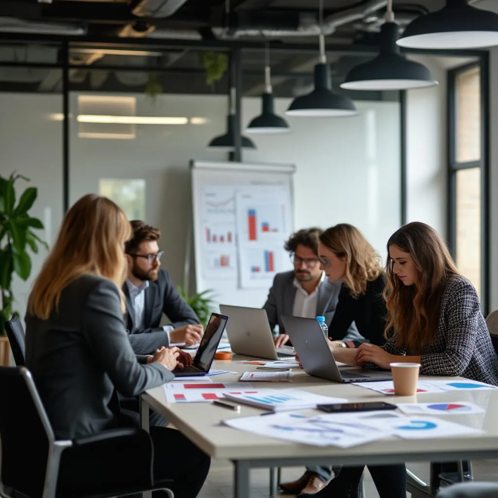 HR profesionálové diskutující strategii